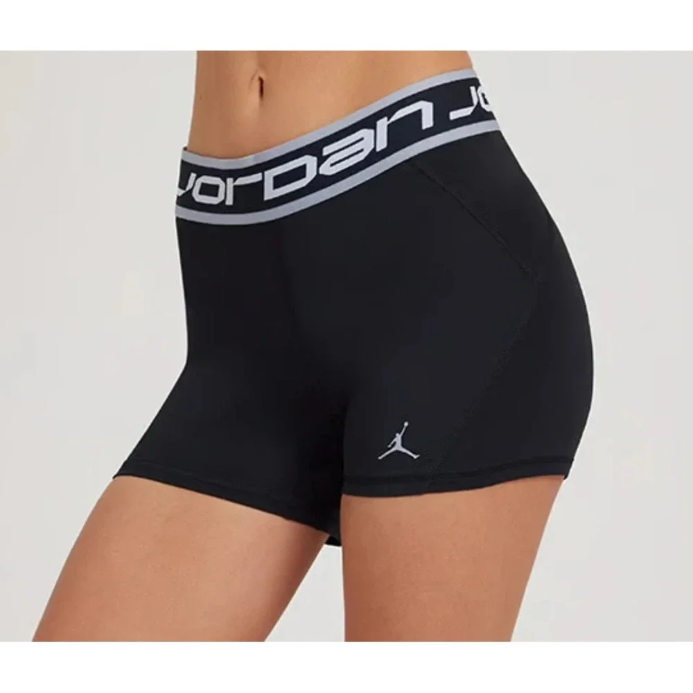 Nike Dri-FIT x Air Jordan Shorts Womens Medium High Waisted 5